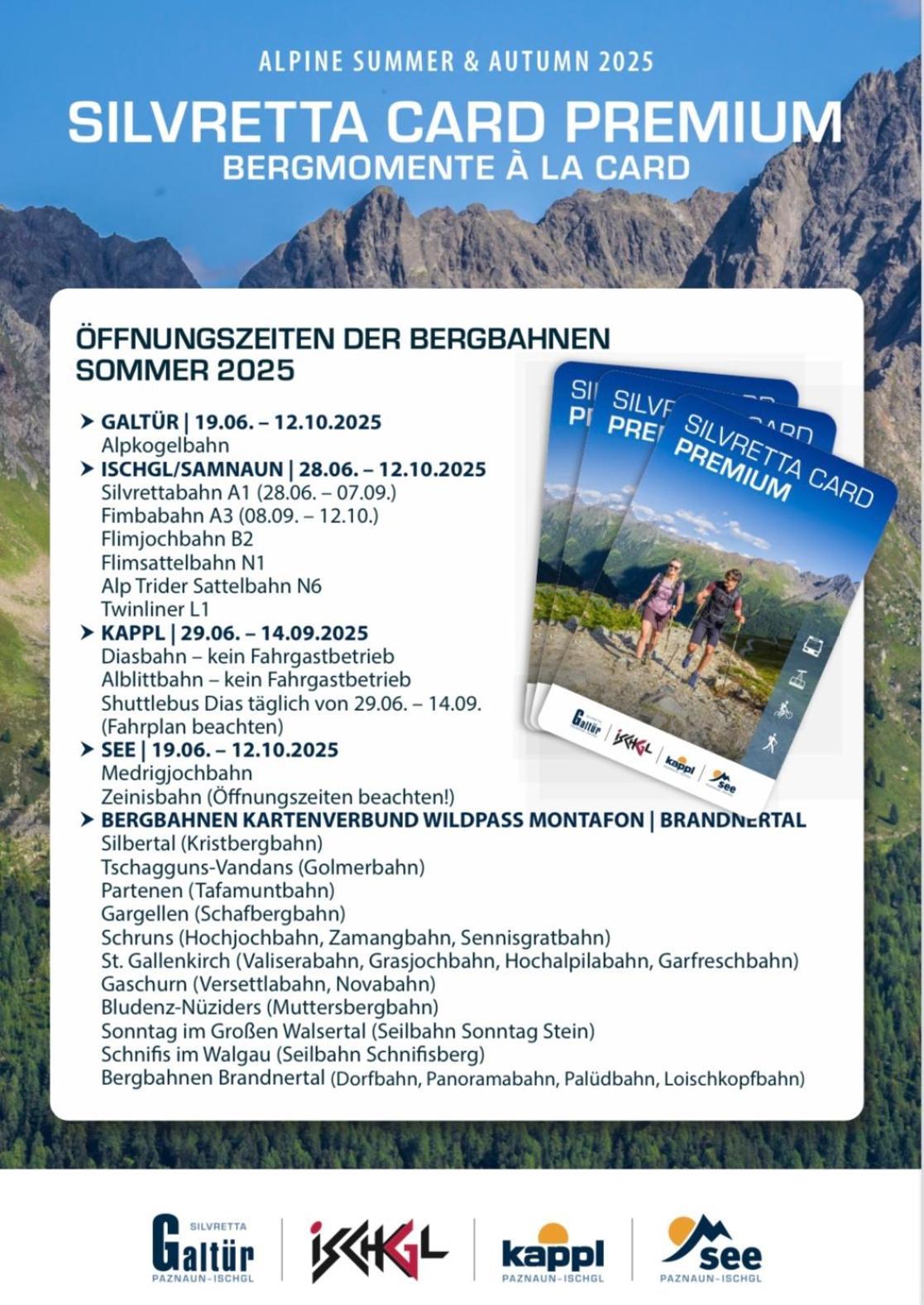 Apart Scharler Mit Silvretta Card Зее Экстерьер фото
